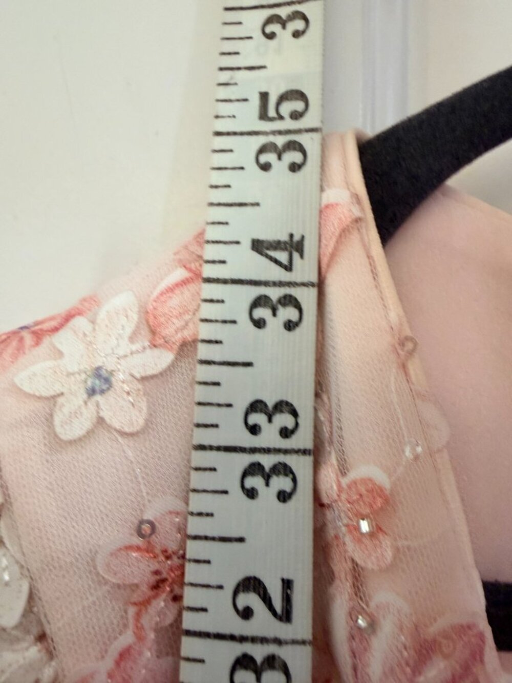NWT Dress the Population Jillian Floral Sequin Mini Dress L - Picture 13 of 14
